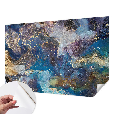 Nowoczesna fototapeta do salonu Kosmiczna mozaika