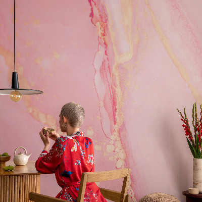 Tapeta fotograficzna samoprzylepna z pastelowym abstrakcyjnym wzorem