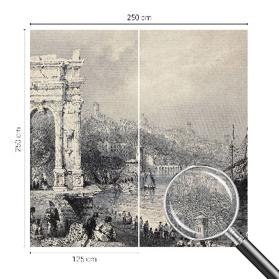 Fototapeta samoprzylepna z nadrukiem z motywem morskiego pejzażu