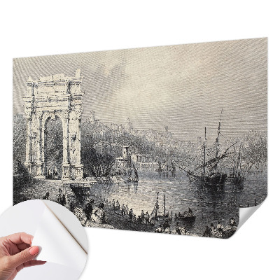 Fototapeta samoprzylepna z nadrukiem z motywem morskiego pejzażu