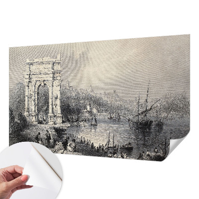 Fototapeta samoprzylepna z nadrukiem z motywem morskiego pejzażu