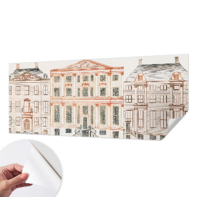 Dekoracyjna fototapeta na ścianę z motywem klasycznych budynków