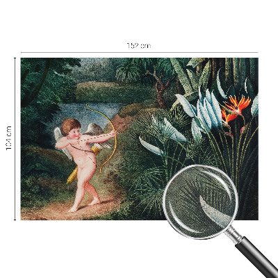 Fototapeta samoprzylepna do sypialni z motywem uroczego amorka