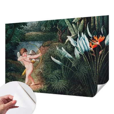 Fototapeta samoprzylepna do sypialni z motywem uroczego amorka