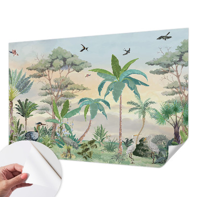 Fototapeta samoprzylepna do sypialni Egzotyczna flora