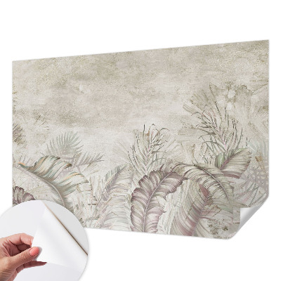 Fototapeta samoprzylepna z nadrukiem Liście dekoracyjne