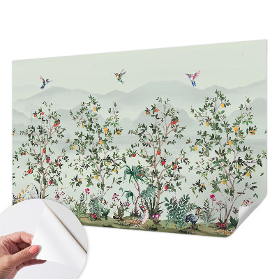 Tapeta fotograficzna samoprzylepna Egzotyczne drzewa