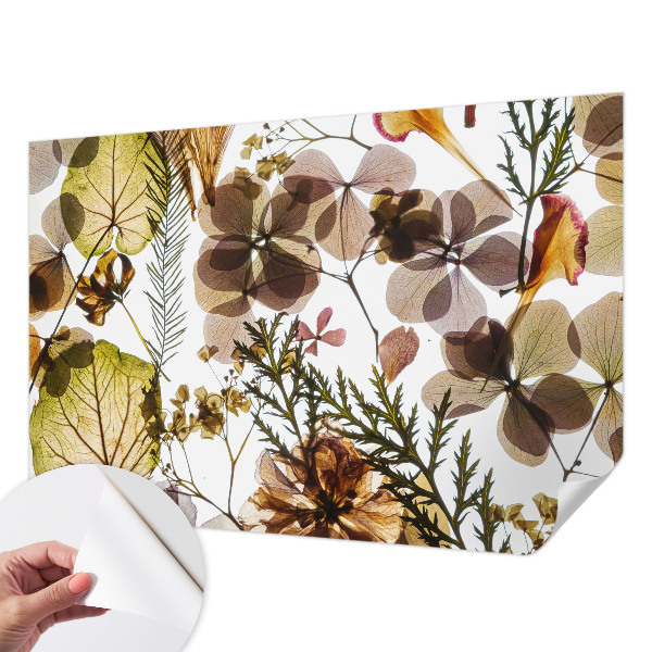 Dekoracyjna fototapeta na ścianę z naturalną kompozycją