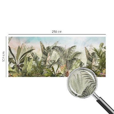 Fototapeta samoprzylepna z nadrukiem z motywem tropikalnego raju