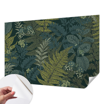 Fototapeta samoprzylepna do sypialni Zielona elegancja