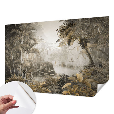 Tapeta fotograficzna samoprzylepna z motywem tropikalnego lasu