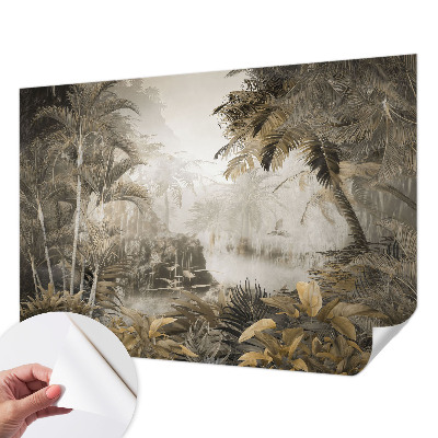 Tapeta fotograficzna samoprzylepna z motywem tropikalnego lasu