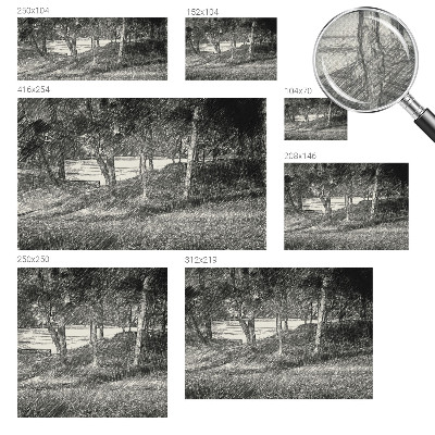 Fototapeta samoprzylepna z nadrukiem z motywem spokojnego pejzażu