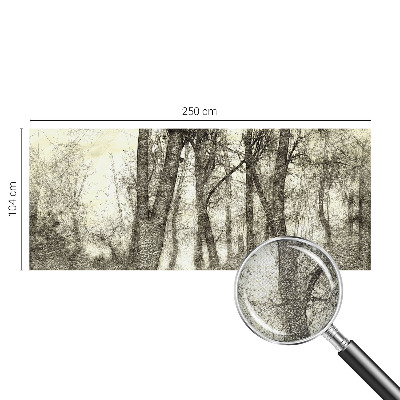 Fototapeta na ścianę z motywem leśnej melancholii
