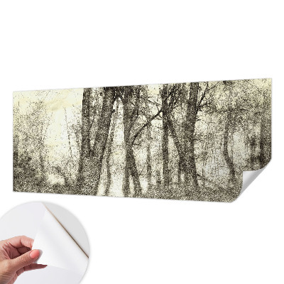 Fototapeta na ścianę z motywem leśnej melancholii