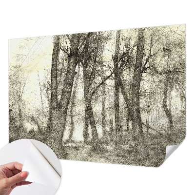 Fototapeta na ścianę z motywem leśnej melancholii
