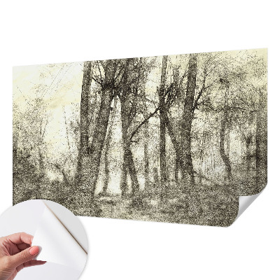 Fototapeta na ścianę z motywem leśnej melancholii