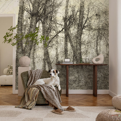 Fototapeta na ścianę z motywem leśnej melancholii