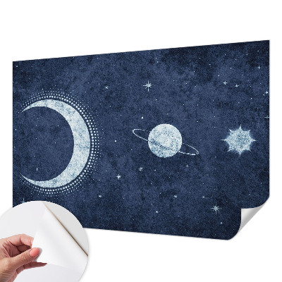 Fototapeta samoprzylepna do sypialni Gwiezdny motyw