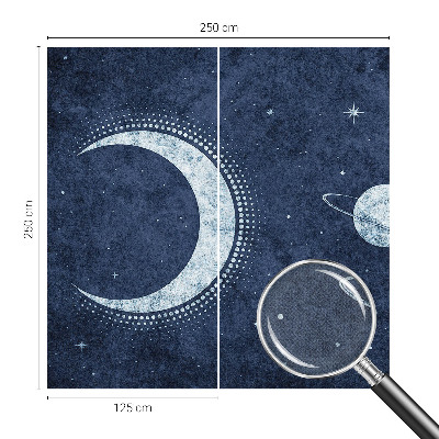 Fototapeta samoprzylepna do sypialni z gwiezdnym motywem
