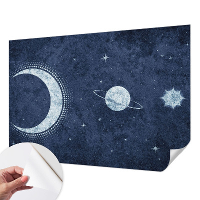 Fototapeta samoprzylepna do sypialni z gwiezdnym motywem