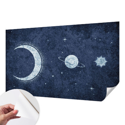 Fototapeta samoprzylepna do sypialni z gwiezdnym motywem