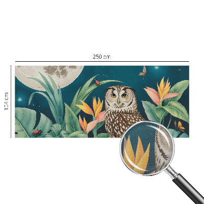 Fototapeta samoprzylepna z nadrukiem z motywem księżycowego safari