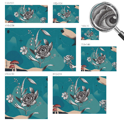 Dekoracyjna fototapeta na ścianę Dekoracyjna fototapeta na ścianę