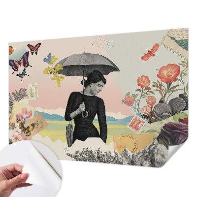 Tapeta fotograficzna Kolaż romantyczny