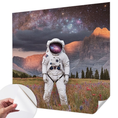 Dekoracyjna fototapeta na ścianę z motywem kosmicznego pejzażu