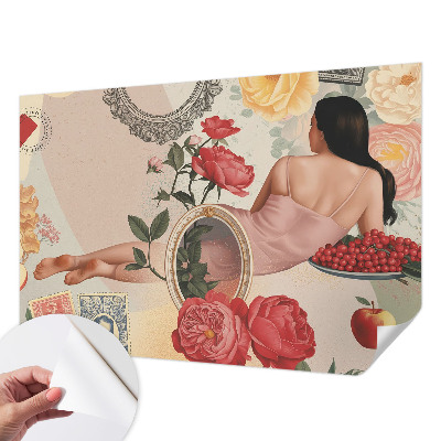 Tapeta fotograficzna Kwiatowa elegancja