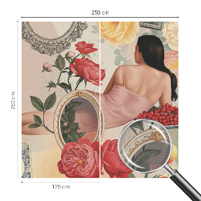 Tapeta fotograficzna z motywem kwiatowej elegancji