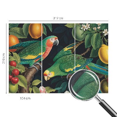 Dekoracyjna fototapeta na ścianę z motywem tropikalnej przygody