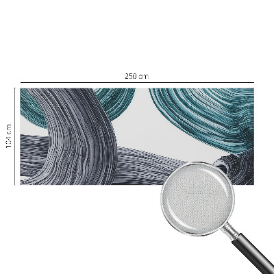 Tapeta fotograficzna z motywem płynnych linii