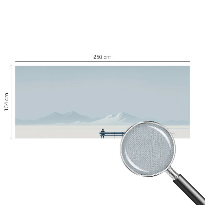 Tapeta fotograficzna samoprzylepna z motywem minimalistycznego krajobrazu