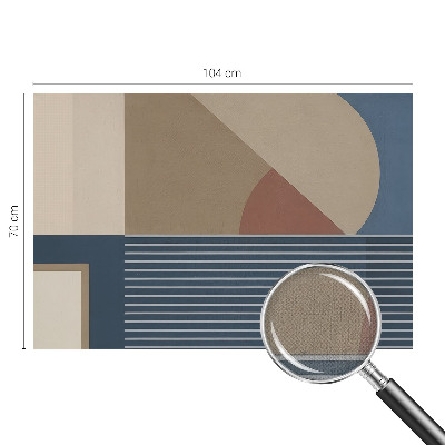 Fototapeta na ścianę z motywem harmonijnej geometrii