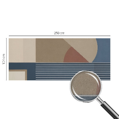 Fototapeta na ścianę z motywem harmonijnej geometrii