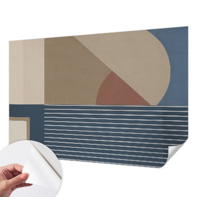 Fototapeta na ścianę z motywem harmonijnej geometrii