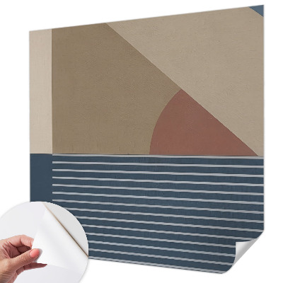 Fototapeta na ścianę z motywem harmonijnej geometrii