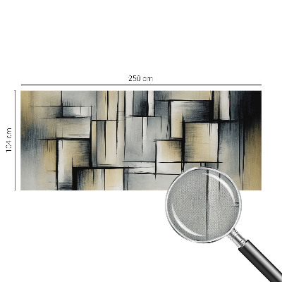 Dekoracyjna fototapeta na ścianę z abstrakcyjnym geometrycznym wzorem