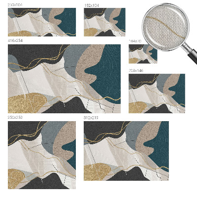 Nowoczesna fototapeta do salonu Nowoczesna fototapeta do salonu