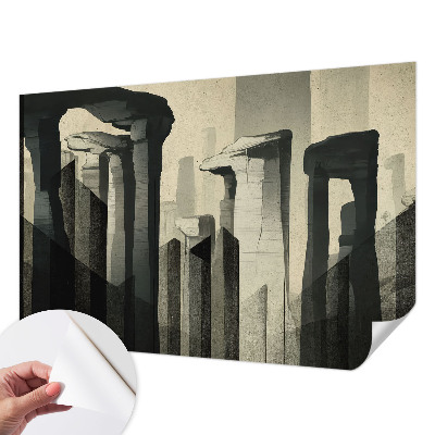 Fototapeta na ścianę z motywem surowej architektury
