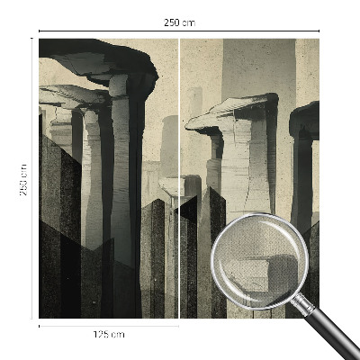 Fototapeta na ścianę z motywem surowej architektury