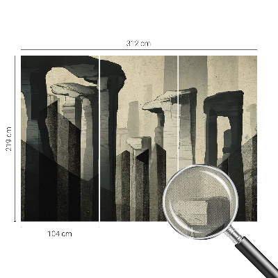 Fototapeta na ścianę z motywem surowej architektury