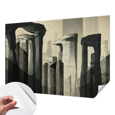 Fototapeta na ścianę z motywem surowej architektury