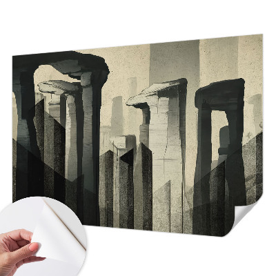 Fototapeta na ścianę z motywem surowej architektury