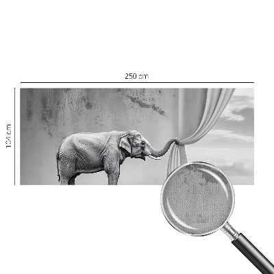 Fototapeta samoprzylepna do sypialni z surrealistycznym motywem słonia