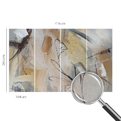 Tapeta fotograficzna z abstrakcyjną kompozycją