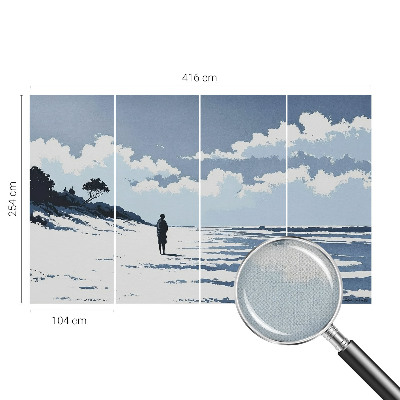 Fototapeta samoprzylepna z nadrukiem z motywem 