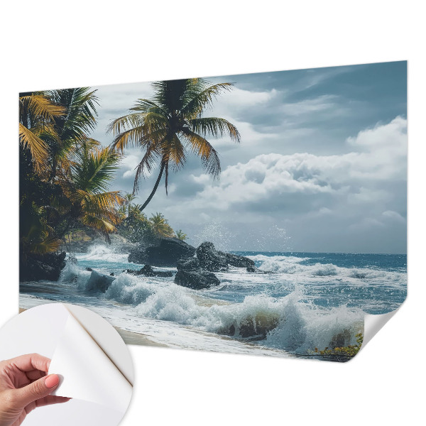 Tapeta fotograficzna z motywem egzotycznej plaży